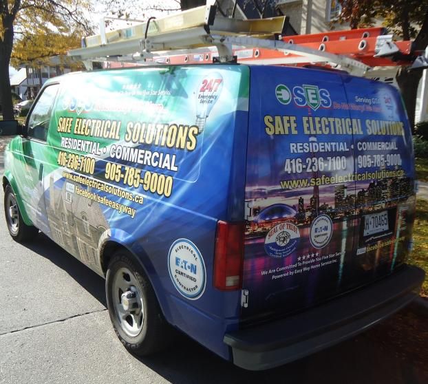 On location at Safe Electrical Solutions, a Electrician in Toronto, ON