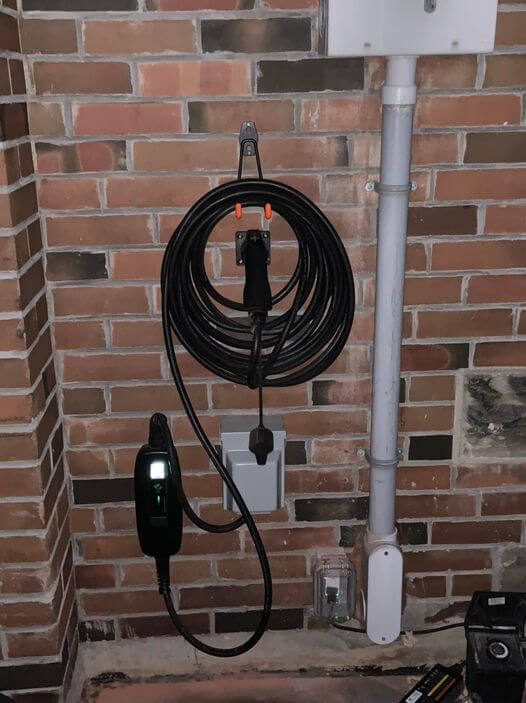 EV Charger level 2 installed by Safe Electrical Solutions